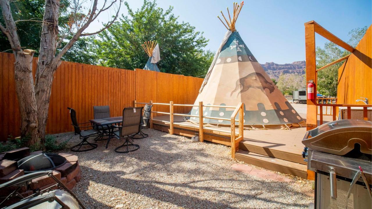 Ok Rv Park Glamping Tipi Ok55 Hotel Moab Exterior foto